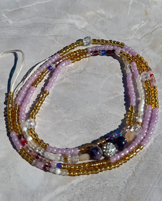 Amethyst Empress Waistbeads